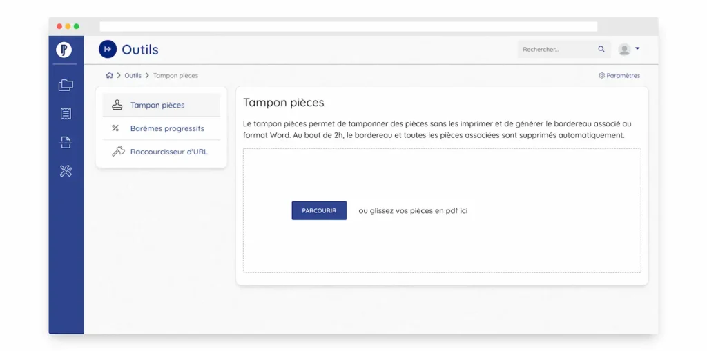 Interface tampon numérique